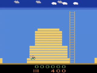 Master Builder title screen for Atari 2600